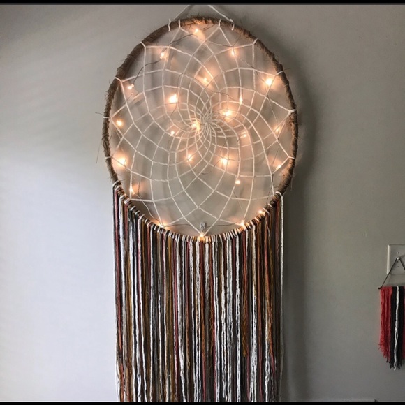 Other - 🍁Large boho yarn art wall hanging dream catcher